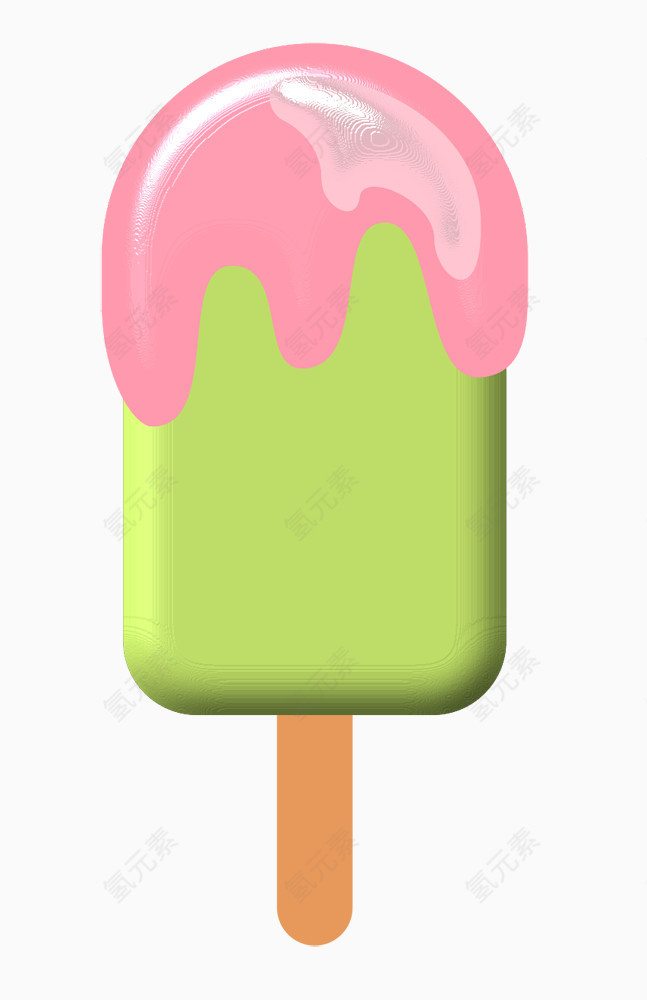冰淇淋绿色