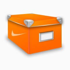 橙色的包装盒