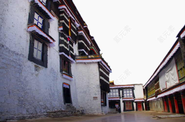 西藏扎什伦布寺风景图片2