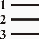 编号列表WYSIWYG-icons