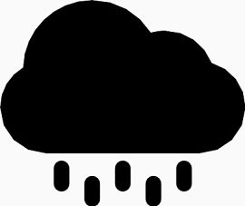 黑色的Cumulus-Weather-icons