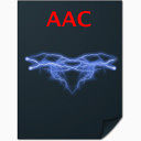 文件音频AAC5魔鬼系统图标
