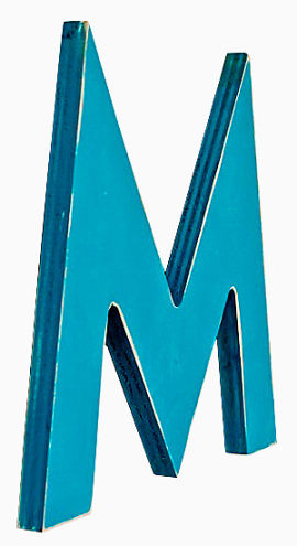 字母M
