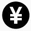 yen coin icon