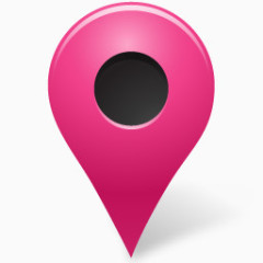 标记外粉红色的vista-map-markers-icons