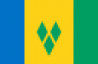 旗帜圣文森特和的格林纳丁斯群岛flags-icons