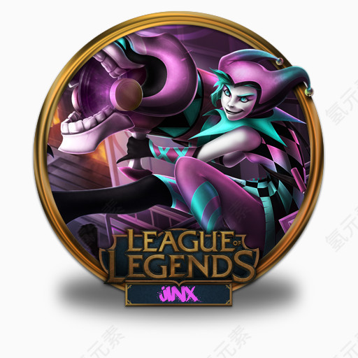 不祥的人丑角通过league-of-legends-gold-border-icons
