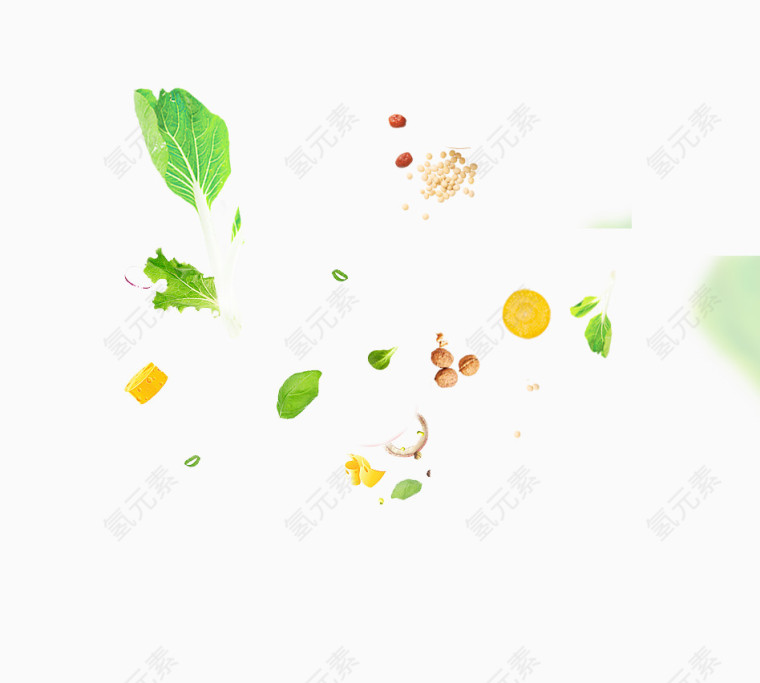 蔬菜平拍图