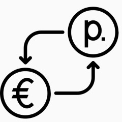 转换货币欧元金融钱卢布以货币转换-卢布