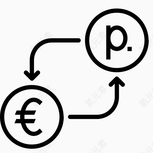 转换货币欧元金融钱卢布以货币转换-卢布