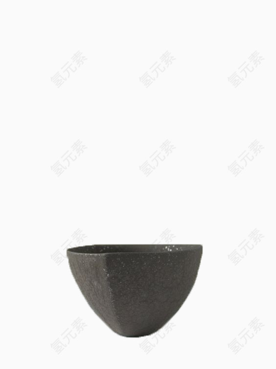 黑色瓷器碗
