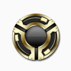 黄金black-and-gold-icons