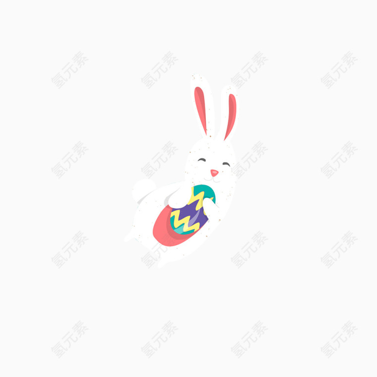 复活节可爱兔子