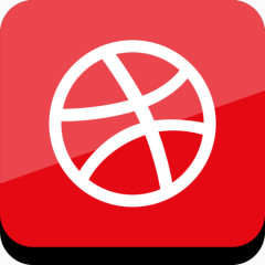 连接Dribbble媒体在线社会社交媒体自由！