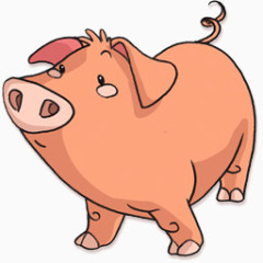 粉色的猪猪