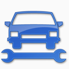 车修复蓝色的vista-poi-icons