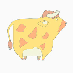 黄色老牛