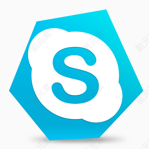 呼叫SkypeVoIP六角社交媒体