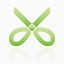 剪刀super-mono-green-icons