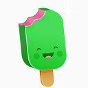 奶油快乐冰冰淇淋冰Dessert-icons