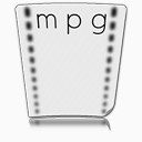 文件MPG纸文件视频MPEG反射