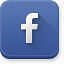 脸谱网rounded-square-social-icons