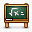 chalkboard icon