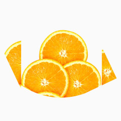 切成块的橙子
