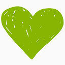 最喜欢的绿色hand-drawn-web-icons