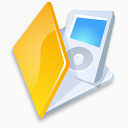 文件夹ipod黄色图标