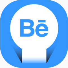 behance公司Round-Papercut-Social-Media-icons