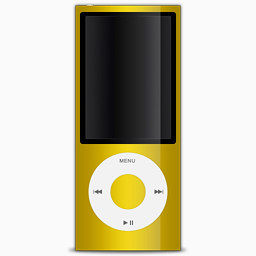 黄色的苹果iPod Nano 克