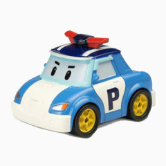蓝色警车玩具