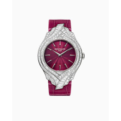 粉紫色百达翡丽腕表手表女表