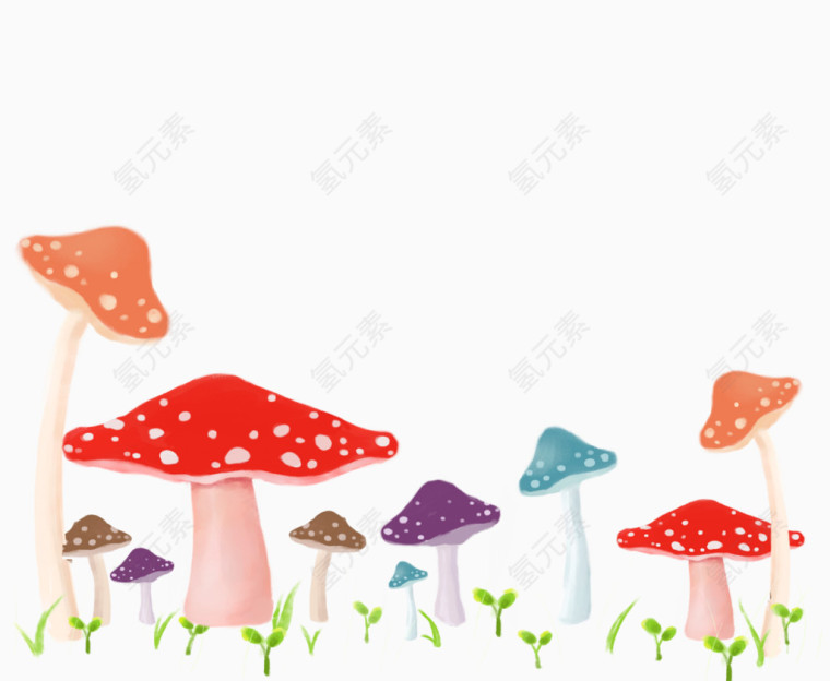 蘑菇小草
