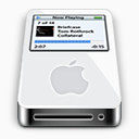 白色的苹果iPod Nano驱动器
