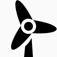 行业风力涡轮机图标