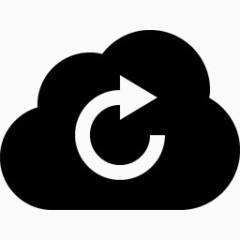 云刷新黑色的cloud-icons