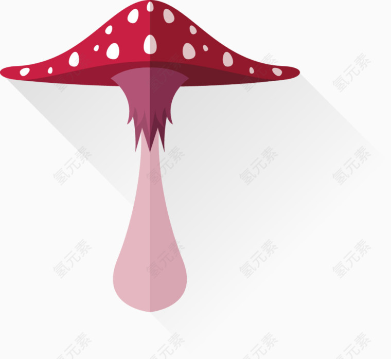 矢量蘑菇