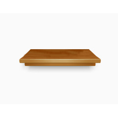 棕色木桌PS桌子高雅木垫深色背景