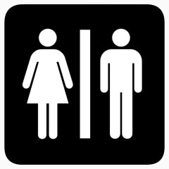 厕所AIGA符号标志