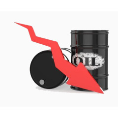 石油油价下降的标识