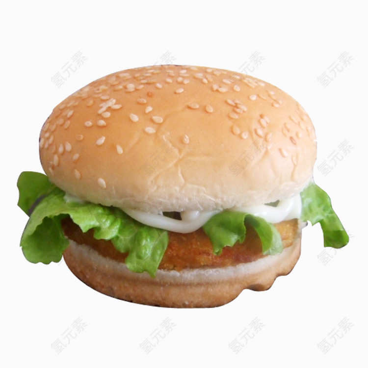 汉堡食物免抠PNG图片