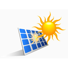 太阳能使用图标