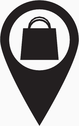 商店Pin-of-Map-icons