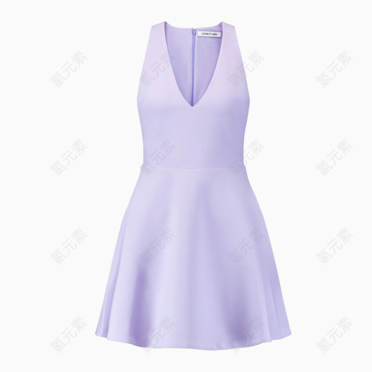 晚礼服紫色连衣裙