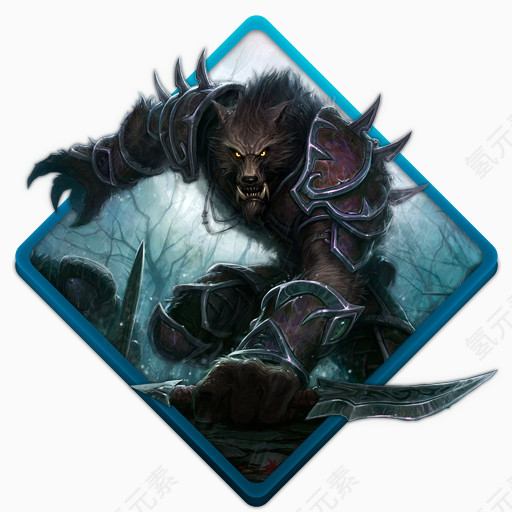 Wow worgen Icon