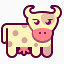 牛轮廓Animals-mini-icons