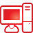 电脑super-mono-red-icons