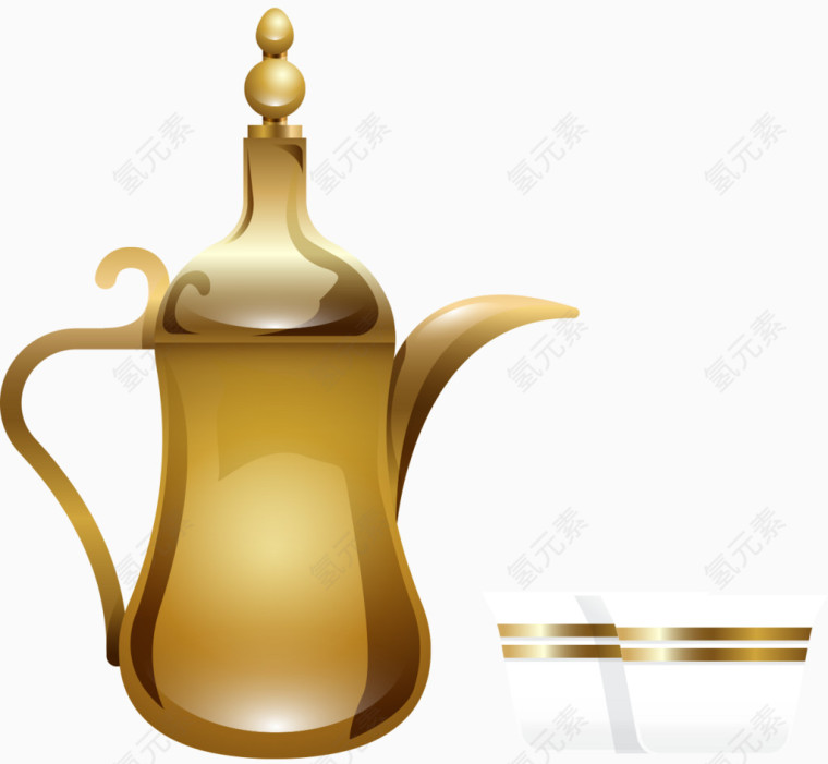 阿拉伯风情酒壶